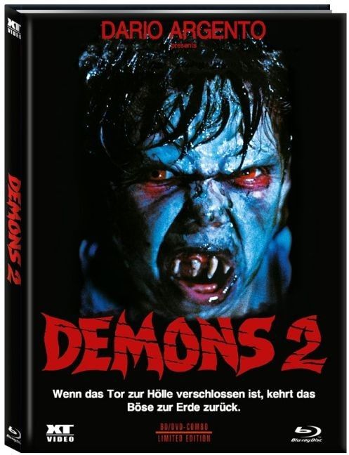 Demons 2 - Dämonen (Lim. Uncut Mediabook - Cover B) (DVD + BLURAY)