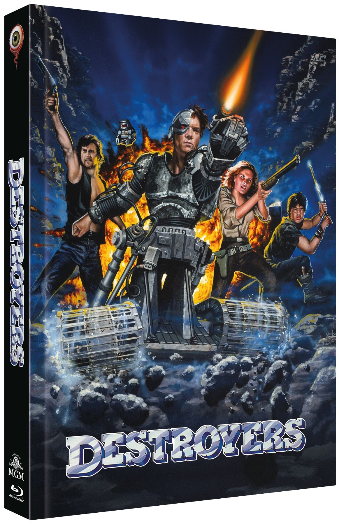 Destroyers (Lim. Uncut Mediabook - Cover A) (DVD + BLURAY)
