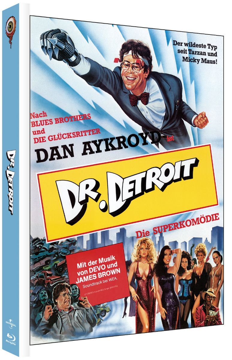 Dr. Detroit (Lim. Uncut Mediabook - Cover A) (DVD + BLURAY)