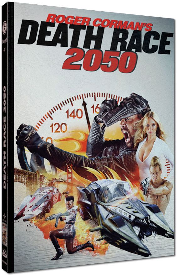 Death Race 2050 - Cover A - Mediabook (Blu-Ray+DVD) - Limited 333 Edition