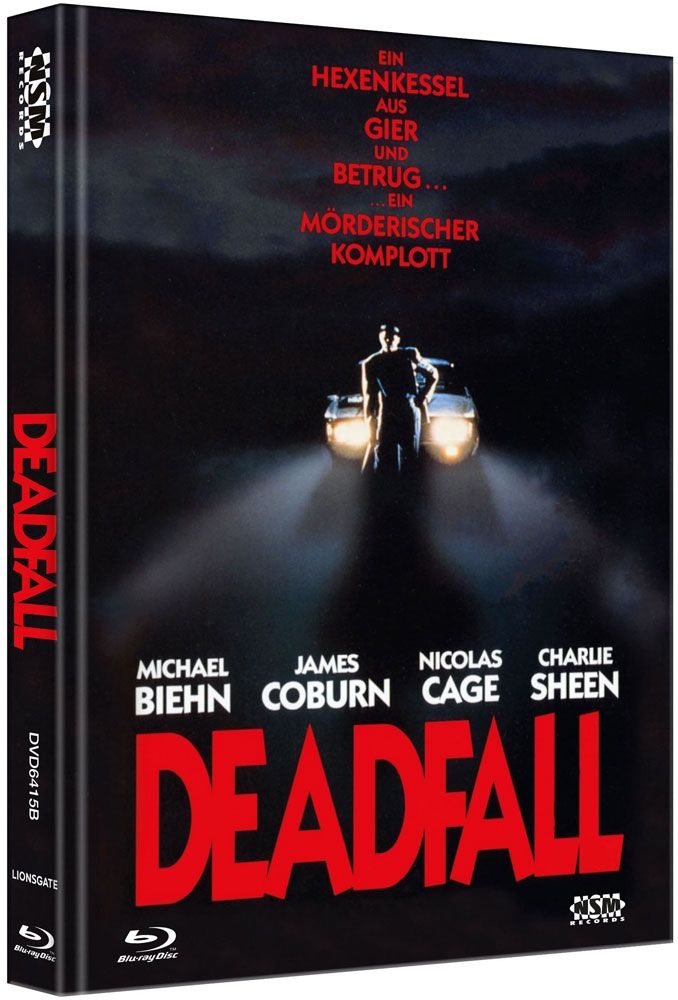 Deadfall (Lim. Uncut Mediabook - Cover B) (DVD + BLURAY)