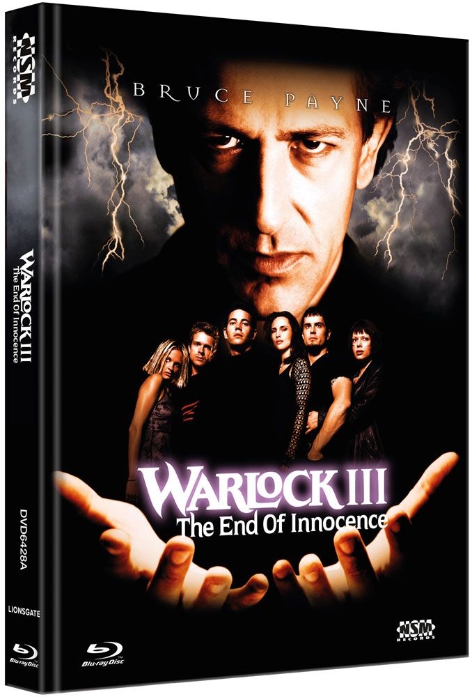 Warlock 3 - The End of Innocence (Lim. Uncut Mediabook - Cover A) (DVD + BLURAY)