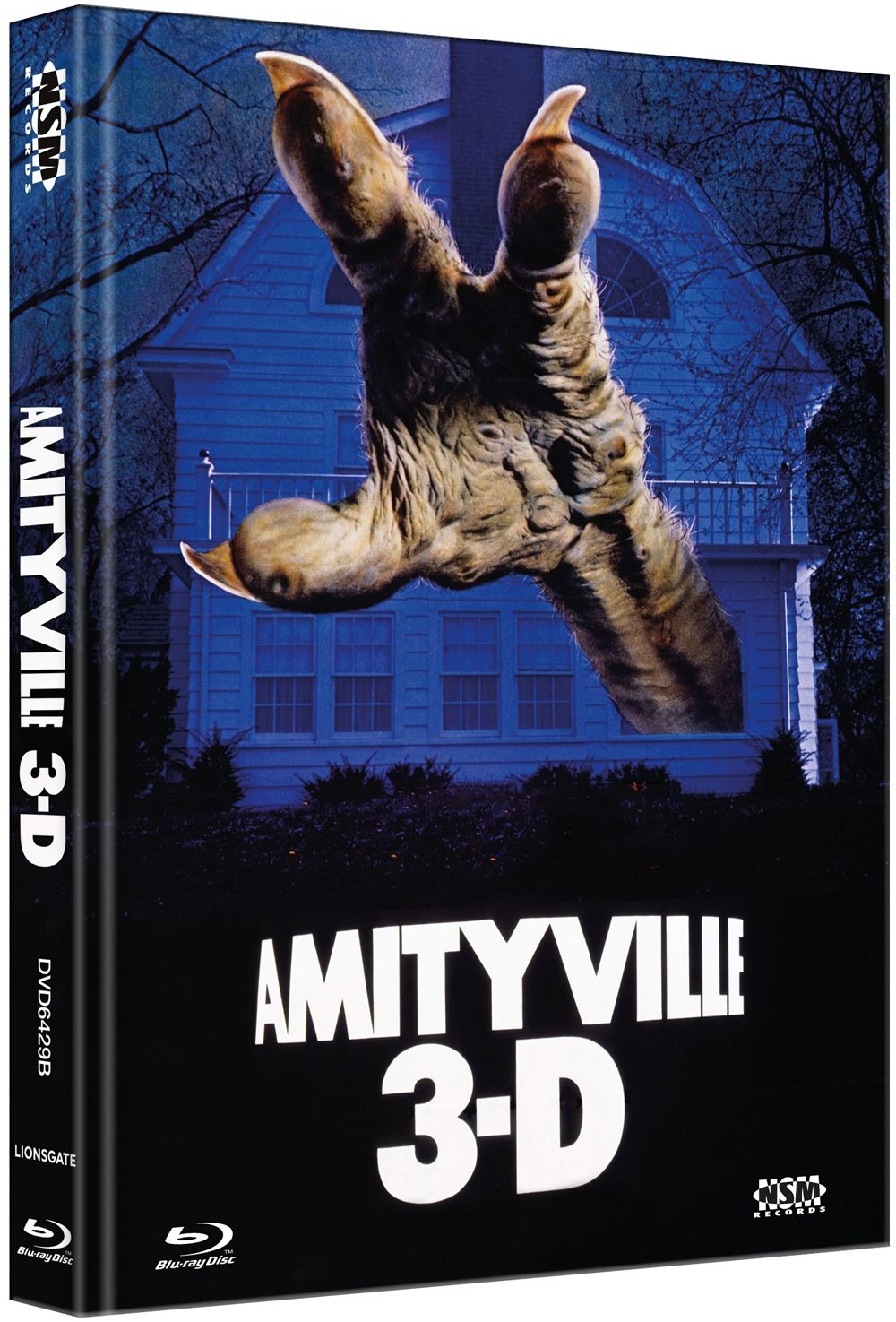 Amityville 3 (Lim. Uncut Mediabook - Cover B) (DVD + BLURAY)