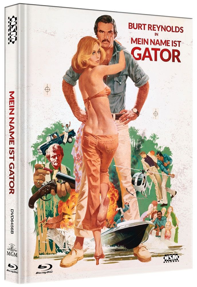 Mein Name ist Gator (Lim. Uncut Mediabook - Cover B) (DVD + BLURAY)