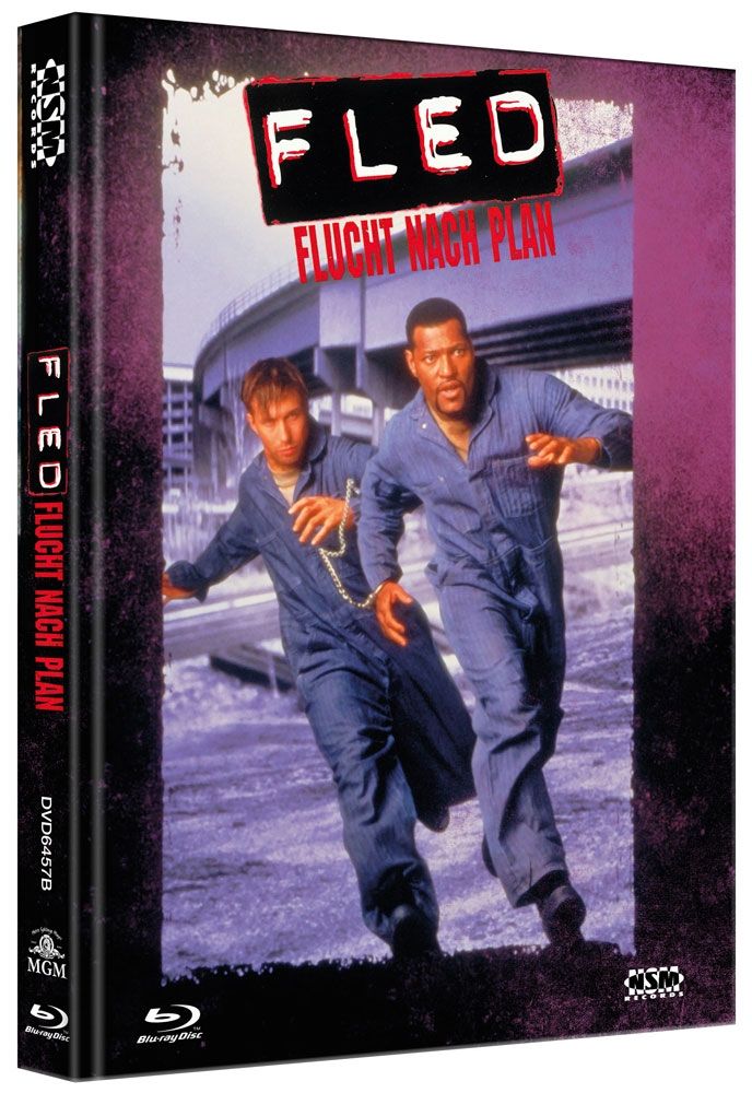 Fled - Flucht nach Plan (Lim. Uncut Mediabook - Cover B) (DVD + BLURAY)