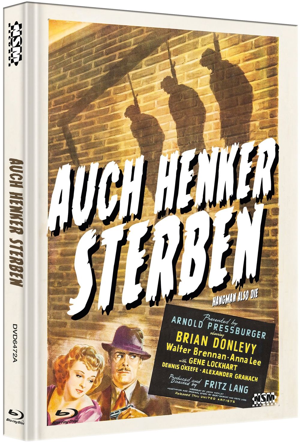 Auch Henker sterben (Lim. Uncut Mediabook - Cover A) (DVD + BLURAY)