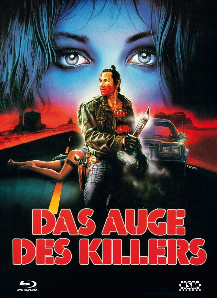 Auge des Killers, Das (Lim. Uncut Mediabook - Cover A) (DVD + BLURAY)
