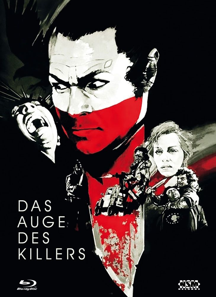 Auge des Killers, Das (Lim. Uncut Mediabook - Cover E) (DVD + BLURAY)