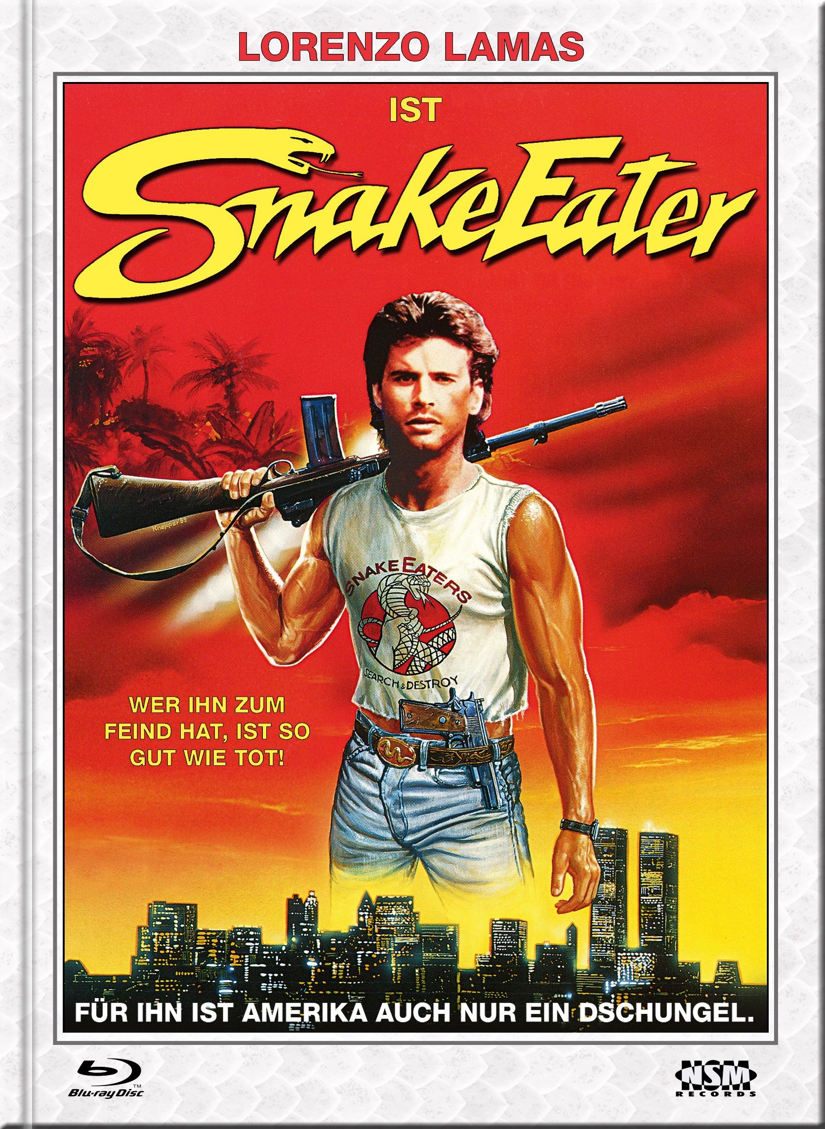 Snake Eater 1 (Lim. Uncut Mediabook - Cover B) (DVD + BLURAY)