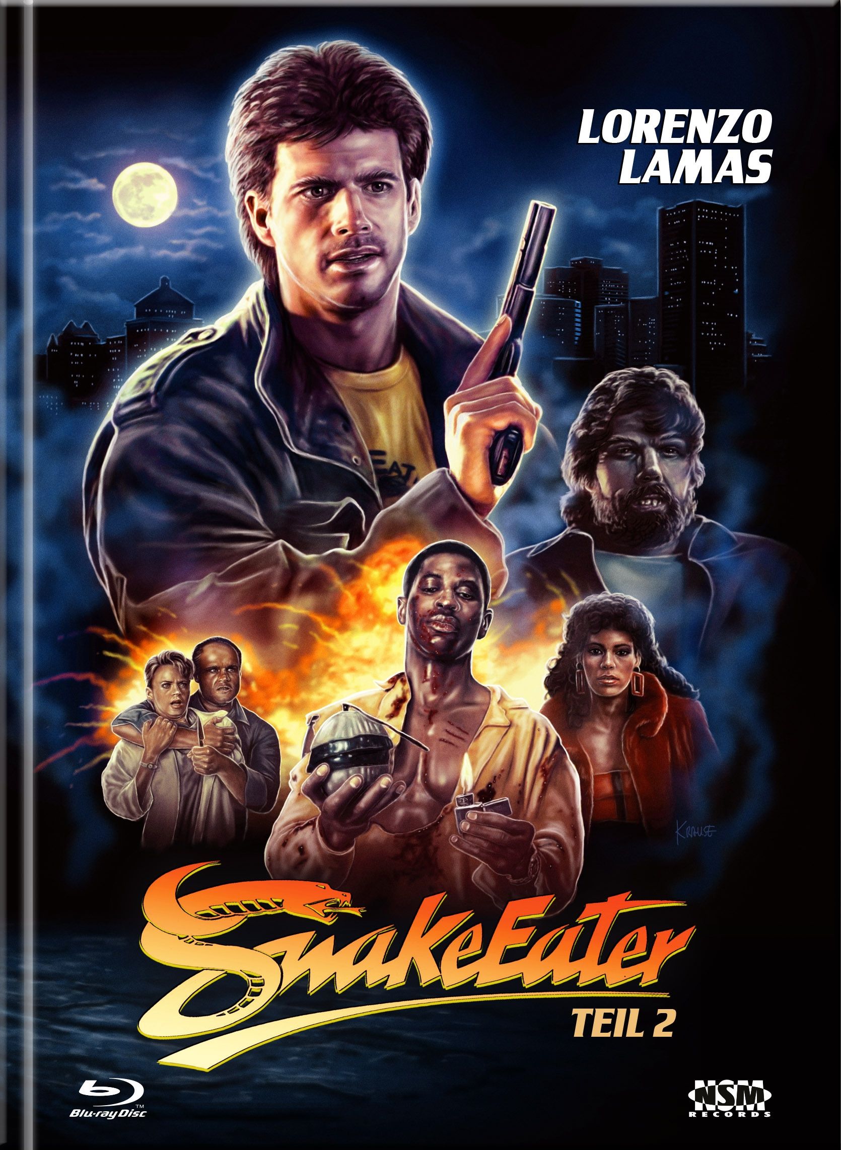 Snake Eater 2 (Lim. Uncut Mediabook - Cover A) (DVD + BLURAY)