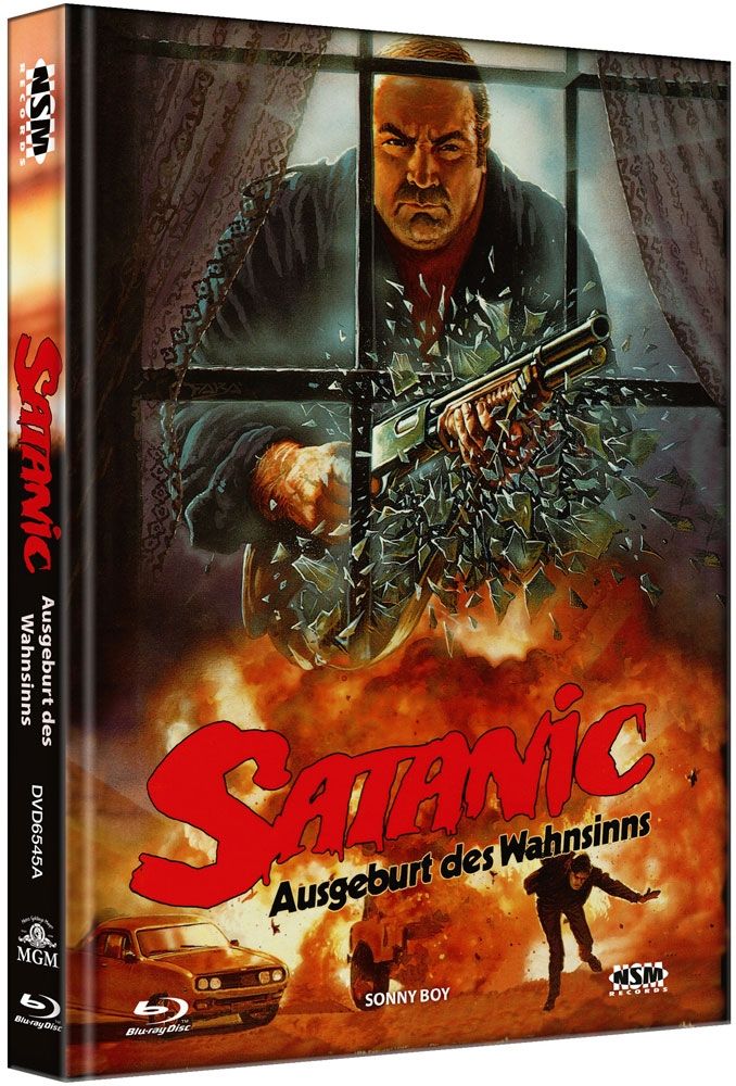 Satanic - Ausgeburt des Wahnsinns (Lim. Uncut Mediabook - Cover A) (DVD + BLURAY)