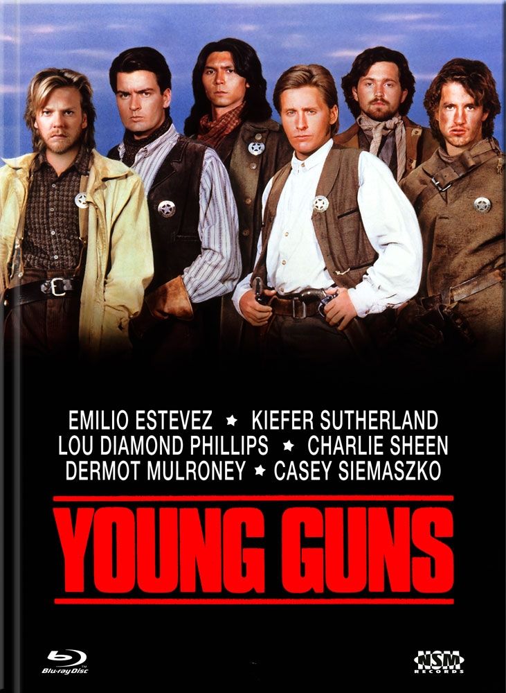 Young Guns (Lim. Uncut Mediabook - Cover A) (DVD + BLURAY)