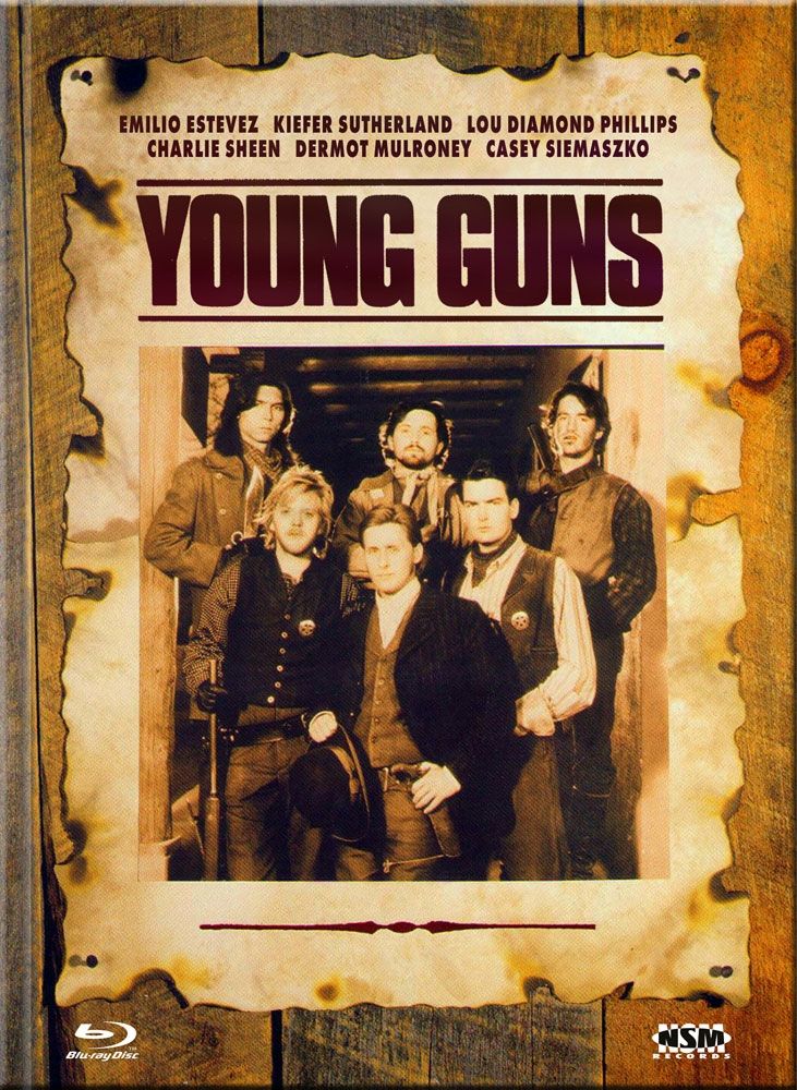 Young Guns (Lim. Uncut Mediabook - Cover D) (DVD + BLURAY)