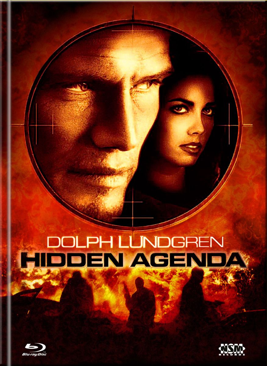 Hidden Agenda (Lim. Uncut Mediabook - Cover A) (DVD + BLURAY)