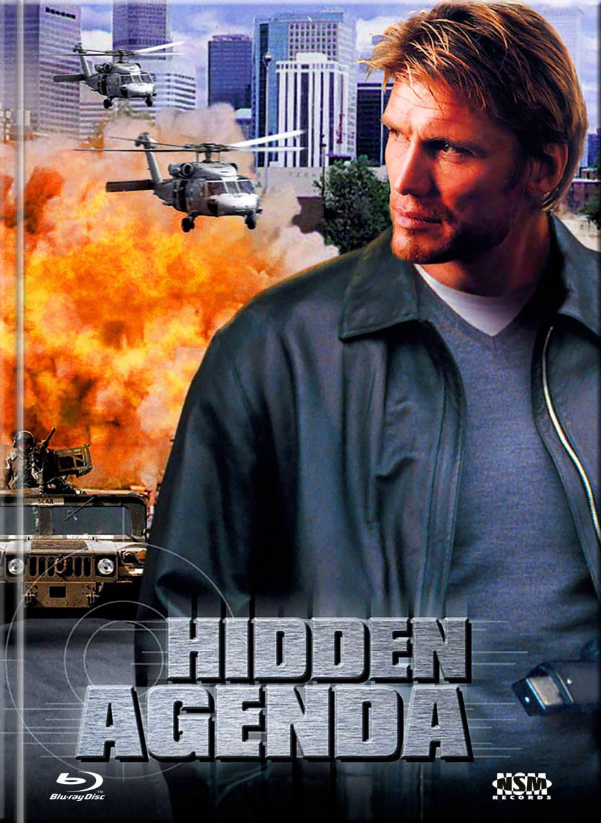 Hidden Agenda (Lim. Uncut Mediabook - Cover D) (DVD + BLURAY)