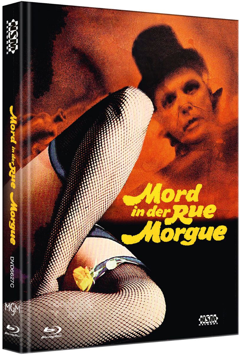 Mord in der Rue Morgue (Lim. Uncut Mediabook - Cover C) (DVD + BLURAY)