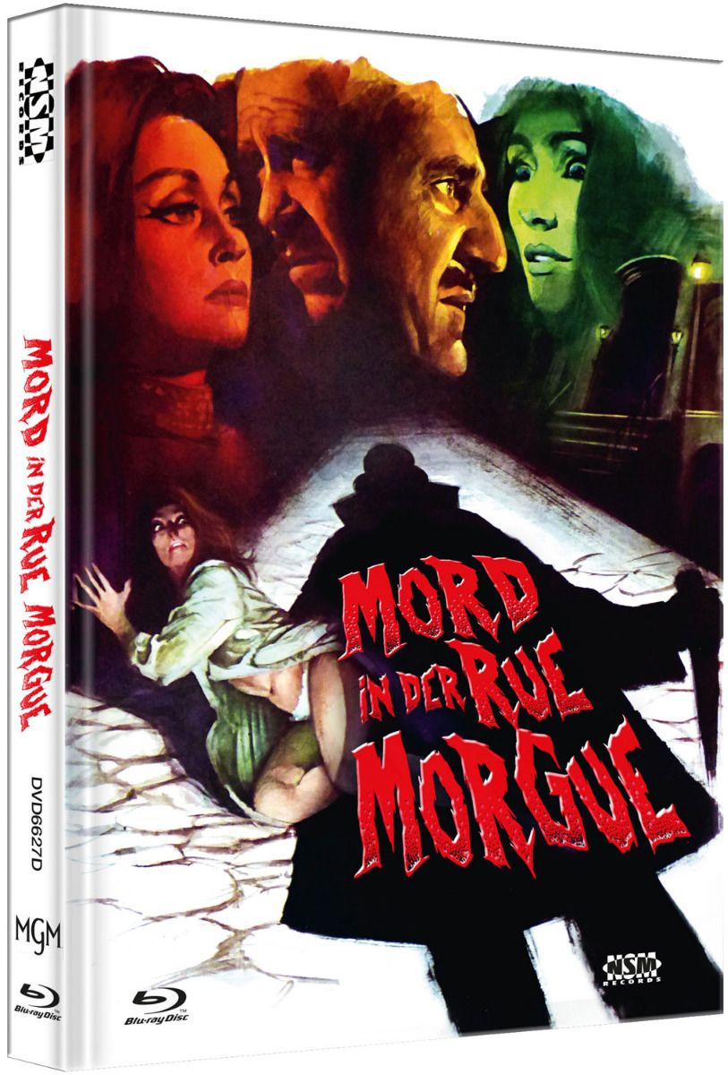 Mord in der Rue Morgue (Lim. Uncut Mediabook - Cover D) (DVD + BLURAY)
