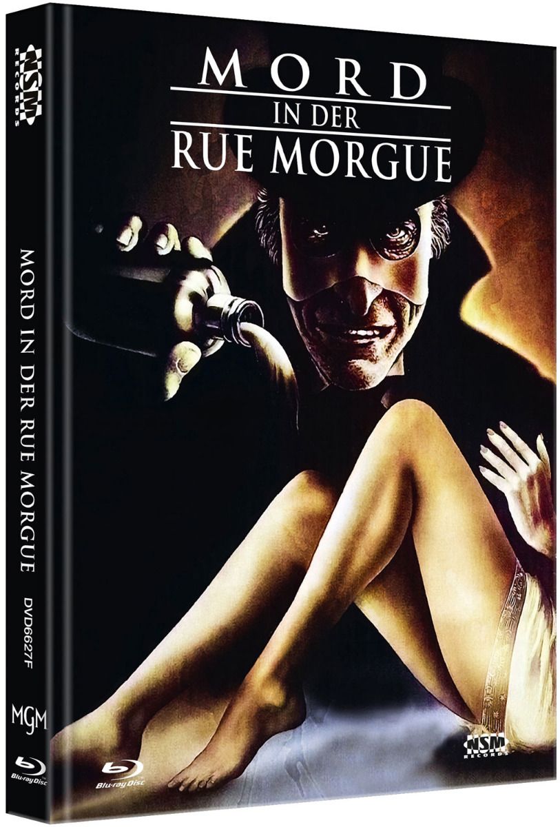 Mord in der Rue Morgue (Lim. Uncut Mediabook - Cover F) (DVD + BLURAY)