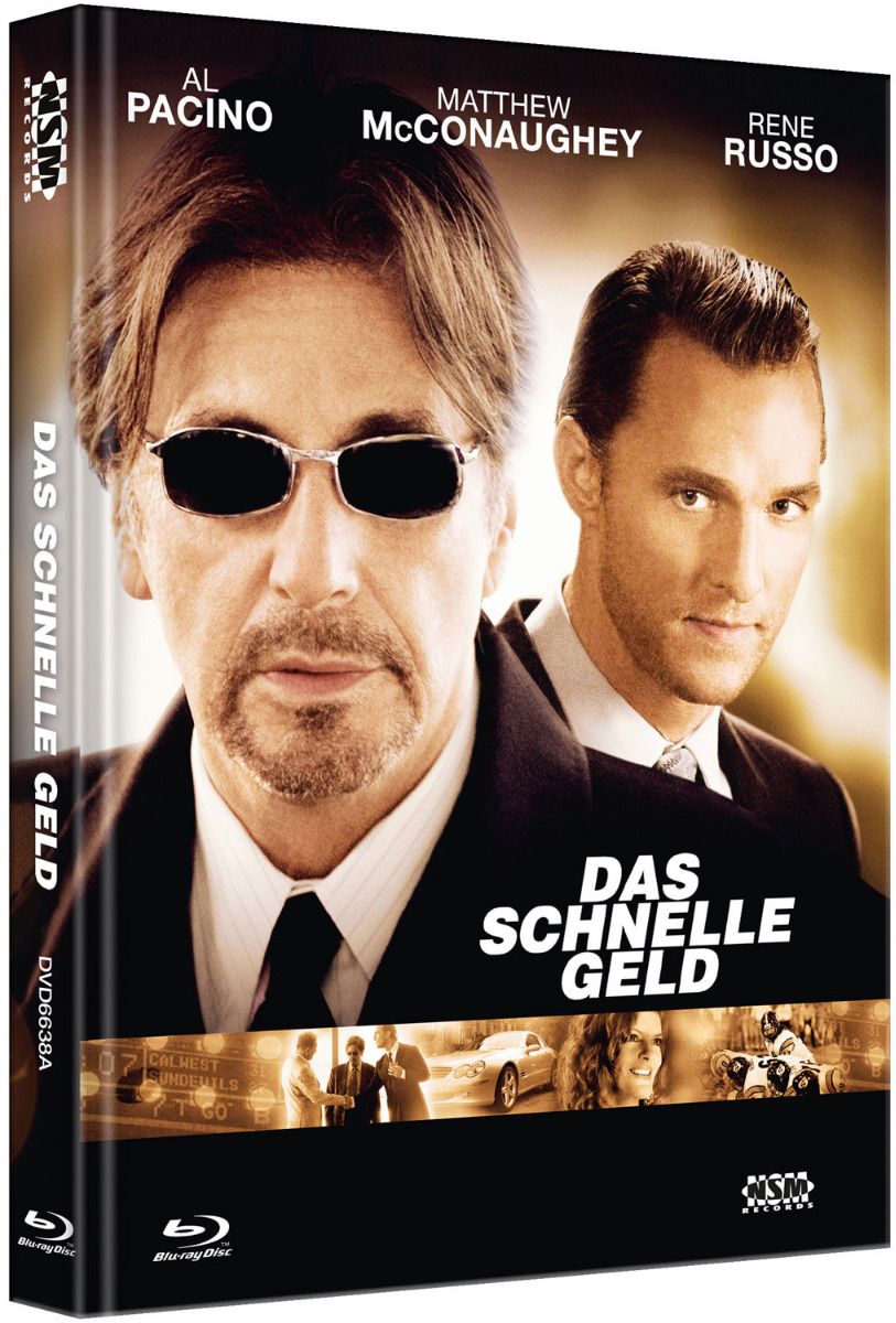 Schnelle Geld, Das (Lim. Uncut Mediabook - Cover A) (DVD + BLURAY)