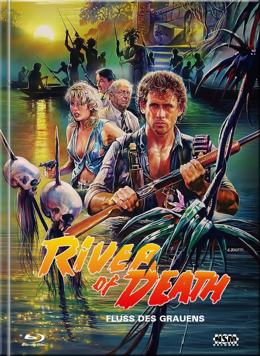 River of Death - Fluß des Grauens (Lim. Uncut Mediabook - Cover A) (DVD + BLURAY)