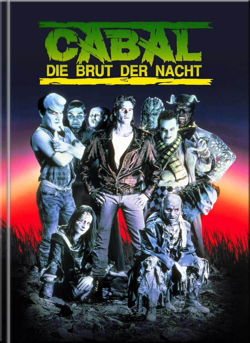 Cabal - Die Brut der Nacht - Cover A - Mediabook (2Blu-Ray+2DVD) -  Limited Edition - Kinofassung & Directors Cut