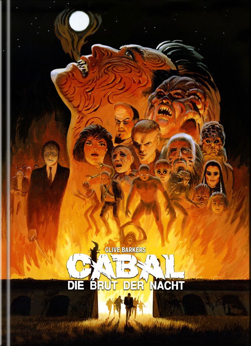 Cabal - Die Brut der Nacht - Cover E - Mediabook (2Blu-Ray+2DVD) -  Limited Edition - Kinofassung & Directors Cut