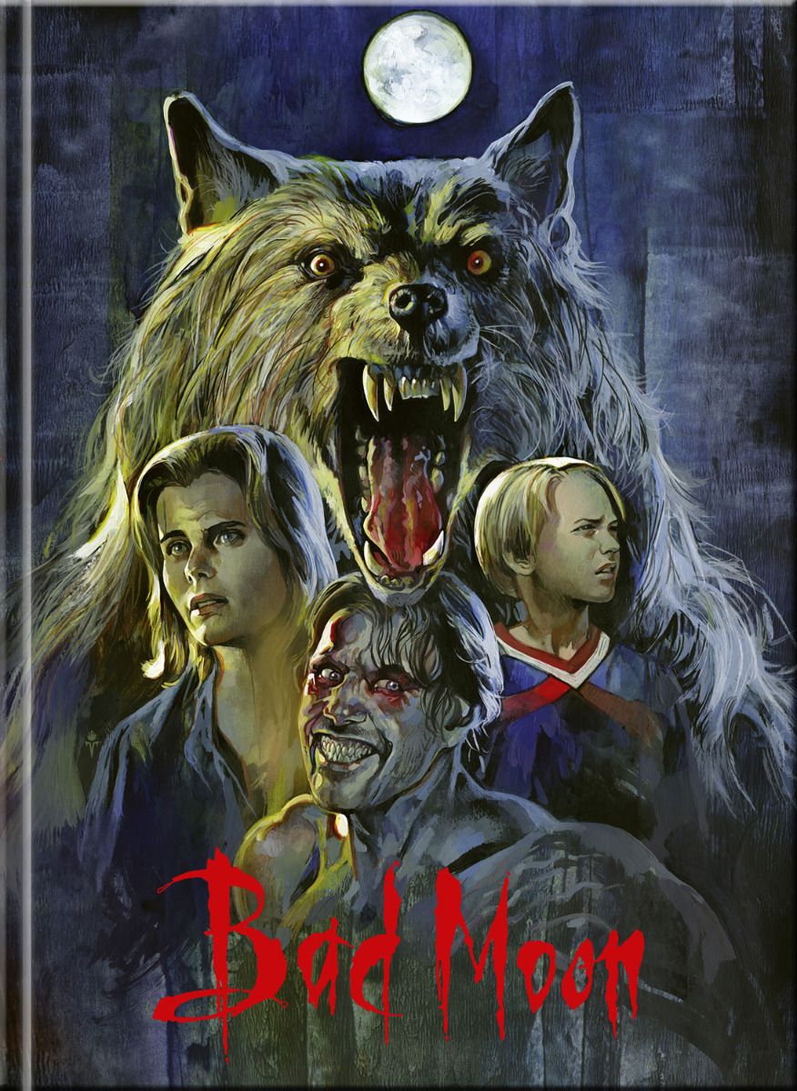 Bad Moon - Cover C - Mediabook (Blu-Ray+DVD) - Limited Edition - Kinofassung & Directors Cut