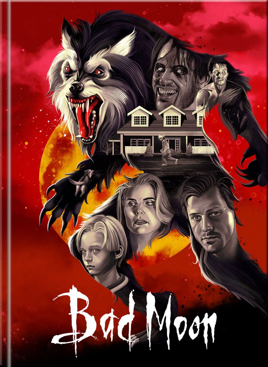 Bad Moon - Cover D - Mediabook (Blu-Ray+DVD) - Limited Edition - Kinofassung & Directors Cut