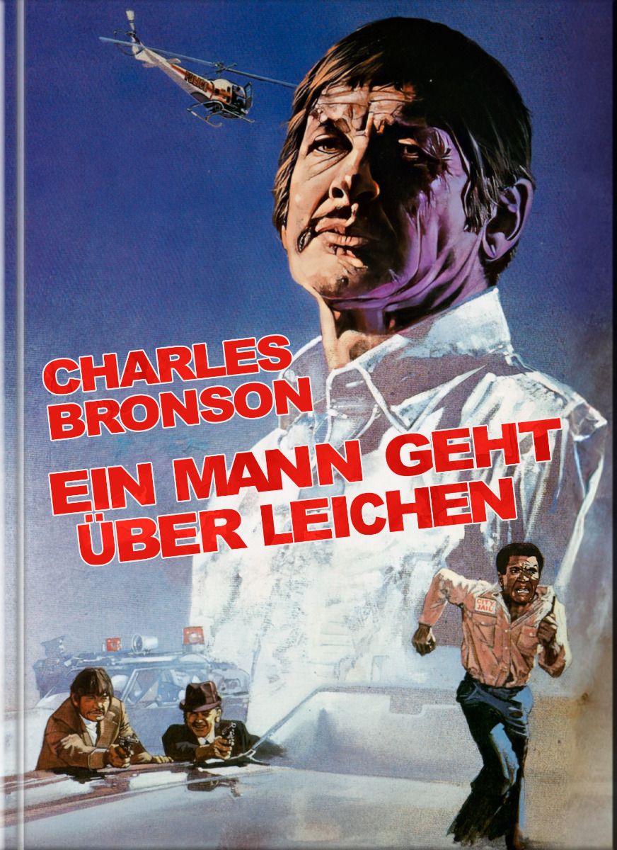 Ein Mann geht über Leichen - Cover B - Mediabook (Blu-Ray+DVD) - Limited Edition - Uncut