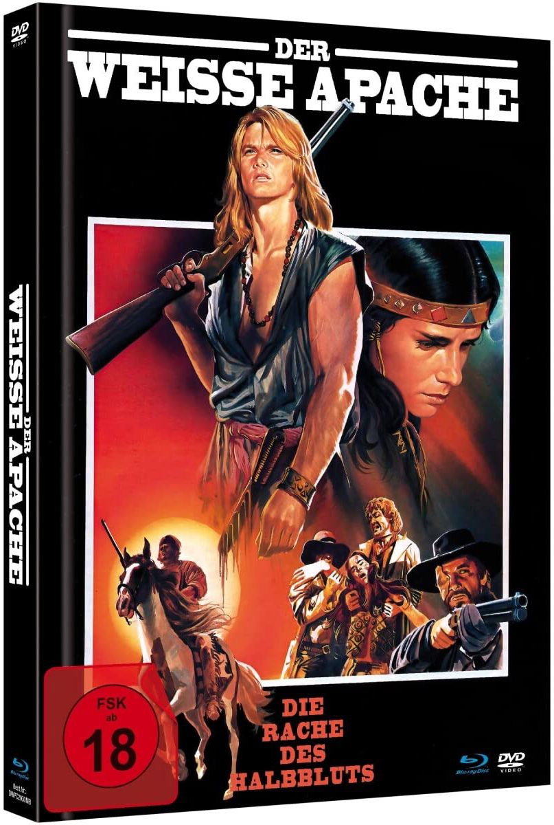 Der weiße Apache - Die Rache des Halbbluts (Blu-Ray+DVD) - Mediabook - Limited Edition