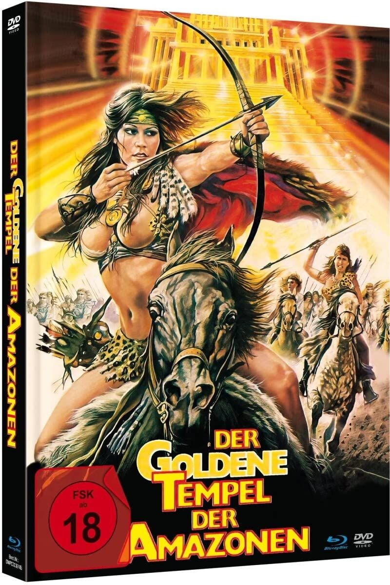 Der goldene Tempel der Amazonen - Mediabook (Blu-Ray+DVD) - Limited Edition - Jess Franco