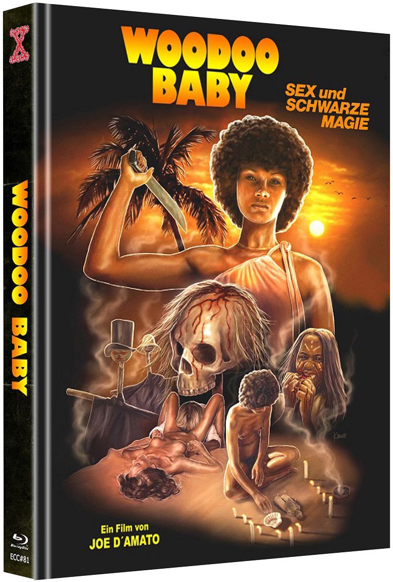 Woodoo Baby - Orgasmo Nero 1 - Cover B - Mediabook (Blu-Ray+DVD) - Limited Edition