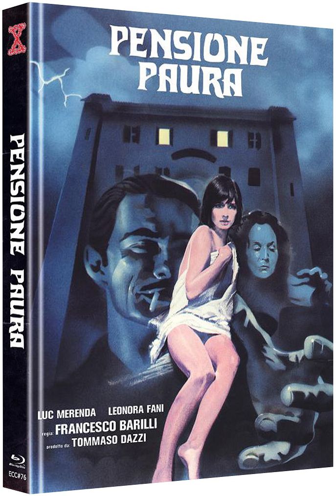Pensione Paura (Hotel Fear) - Cover B - Mediabook (Blu-Ray+DVD) - Limited Edition