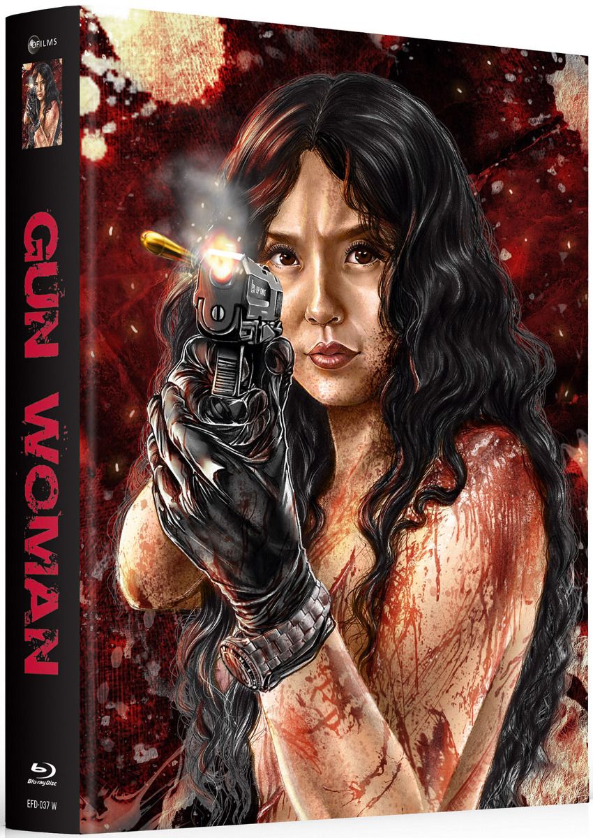 Gun Woman - Cover D - Mediabook (Wattiert) (Blu-Ray+DVD) - Limited 666 Edition
