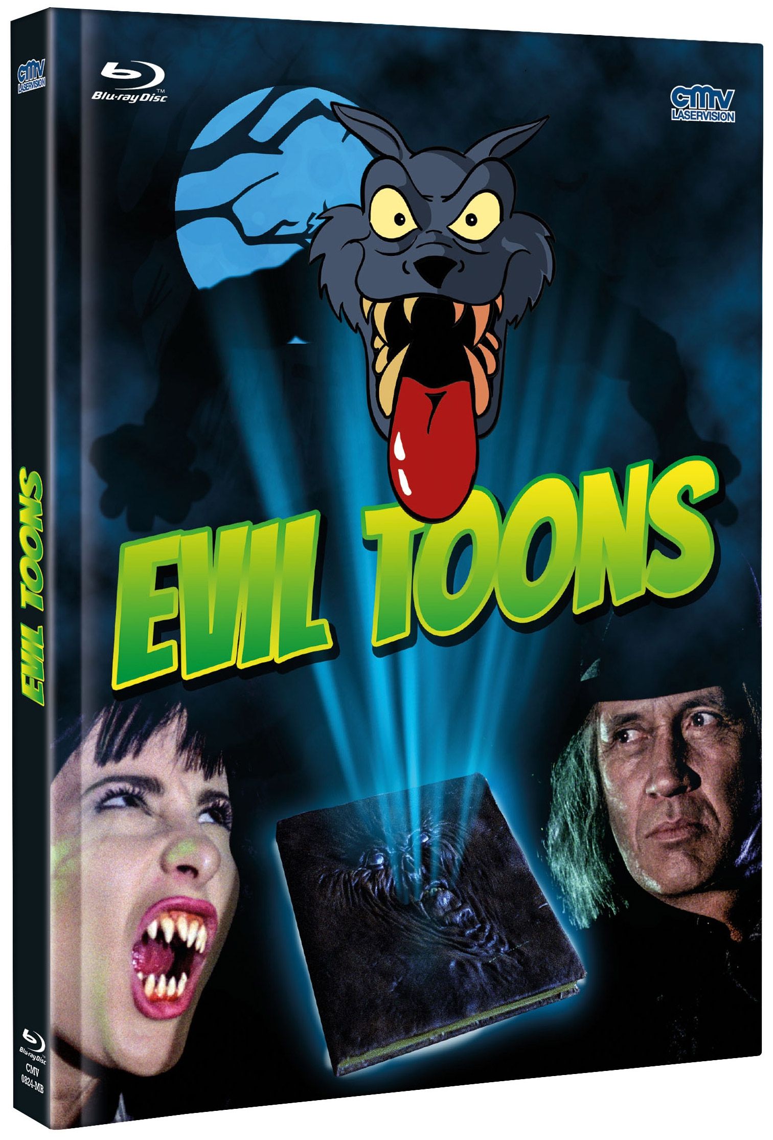 Evil Toons (Lim. Uncut Mediabook - Cover A) (DVD + BLURAY)