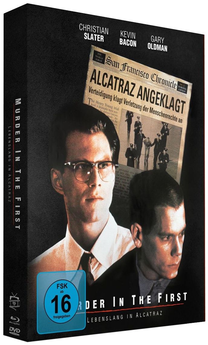 Murder in the First - Lebenslang in Alcatraz (Lim. Uncut Mediabook) (DVD + BLURAY)