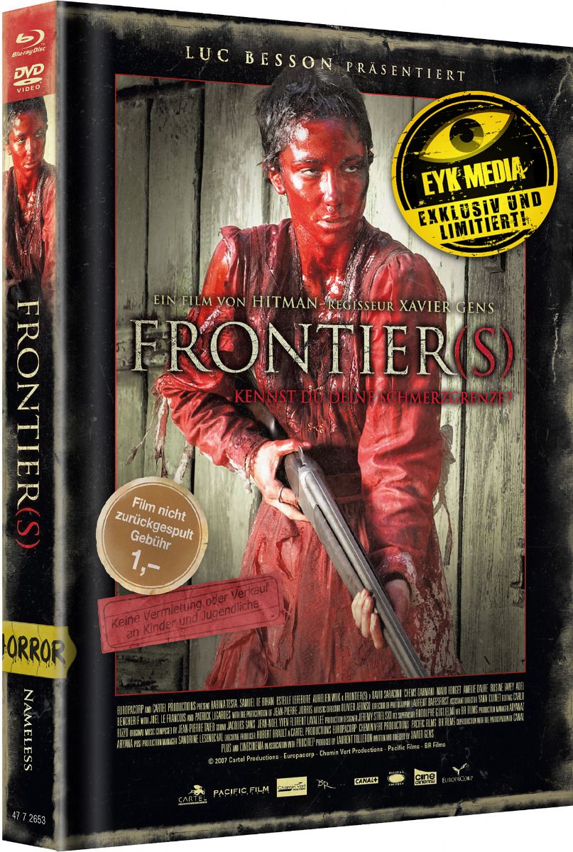 Frontier(s) (Lim. Uncut wattiertes Mediabook - Cover F) (BLURAY)