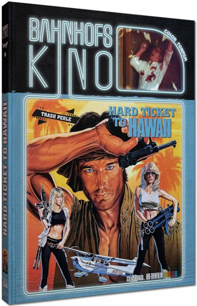 Hard Ticket to Hawai (Lim. Uncut Mediabook - Cover A) (3 Discs) (DVD + BLURAY)