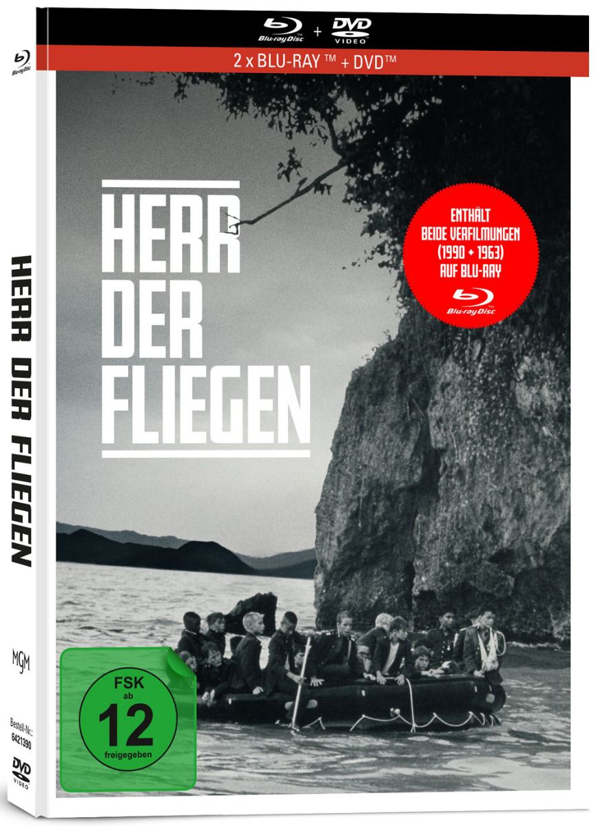 Herr der Fliegen (1990) (Lim. Uncut Mediabook) (3 Discs) (DVD + BLURAY)