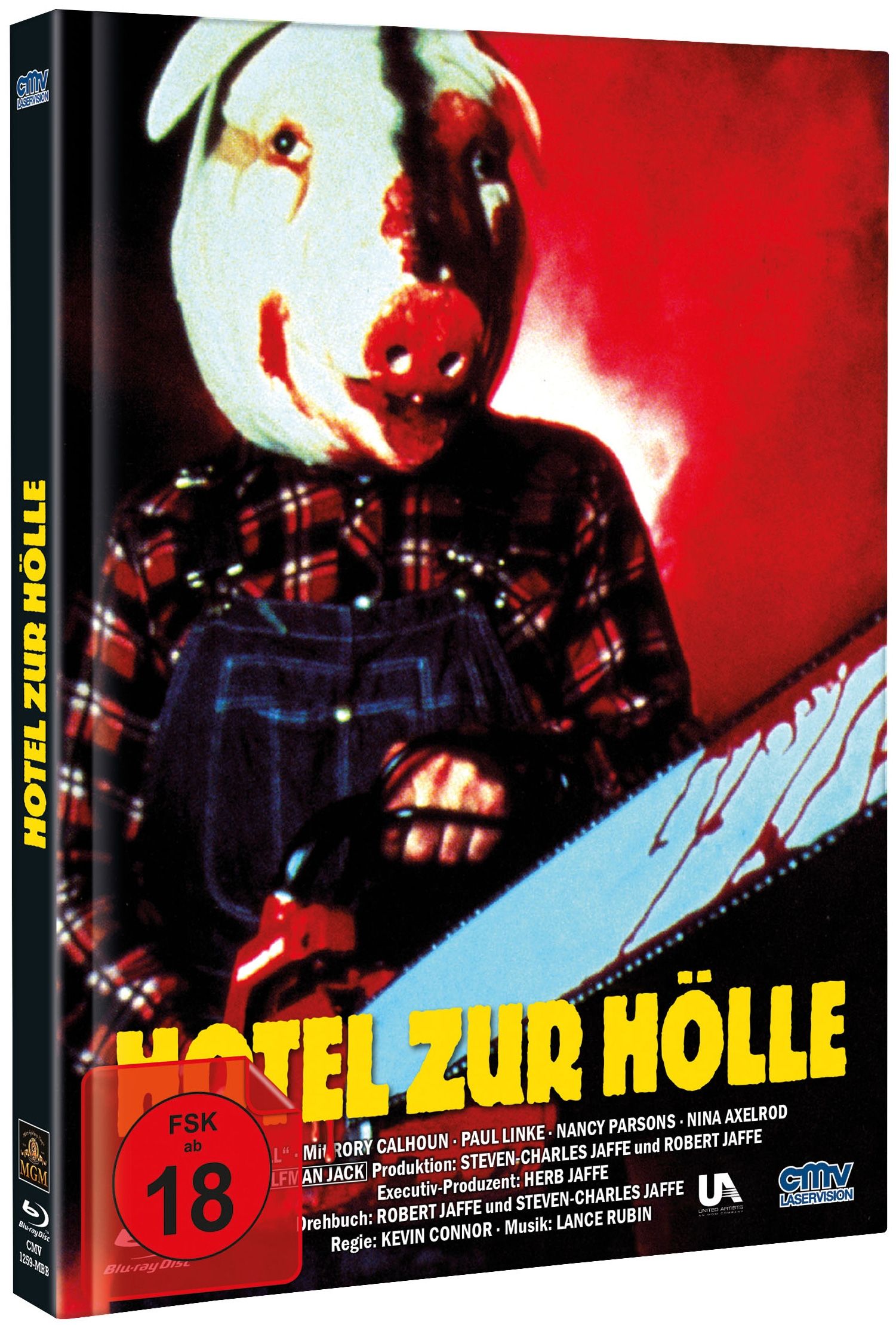 Hotel zur Hölle (Lim. Uncut Mediabook - Cover B) (DVD + BLURAY)
