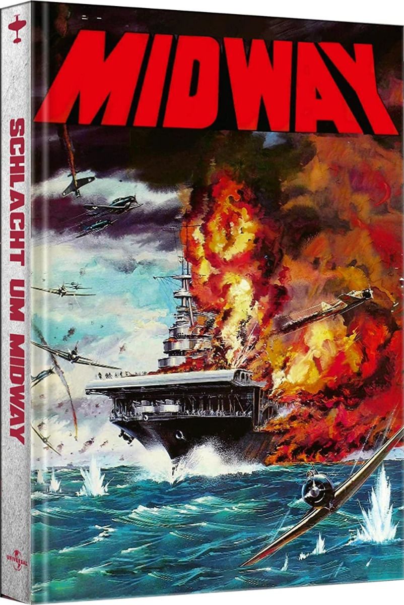 Schlacht um Midway - Cover B - Mediabook (Blu-Ray+DVD) - Limited 333 Edition