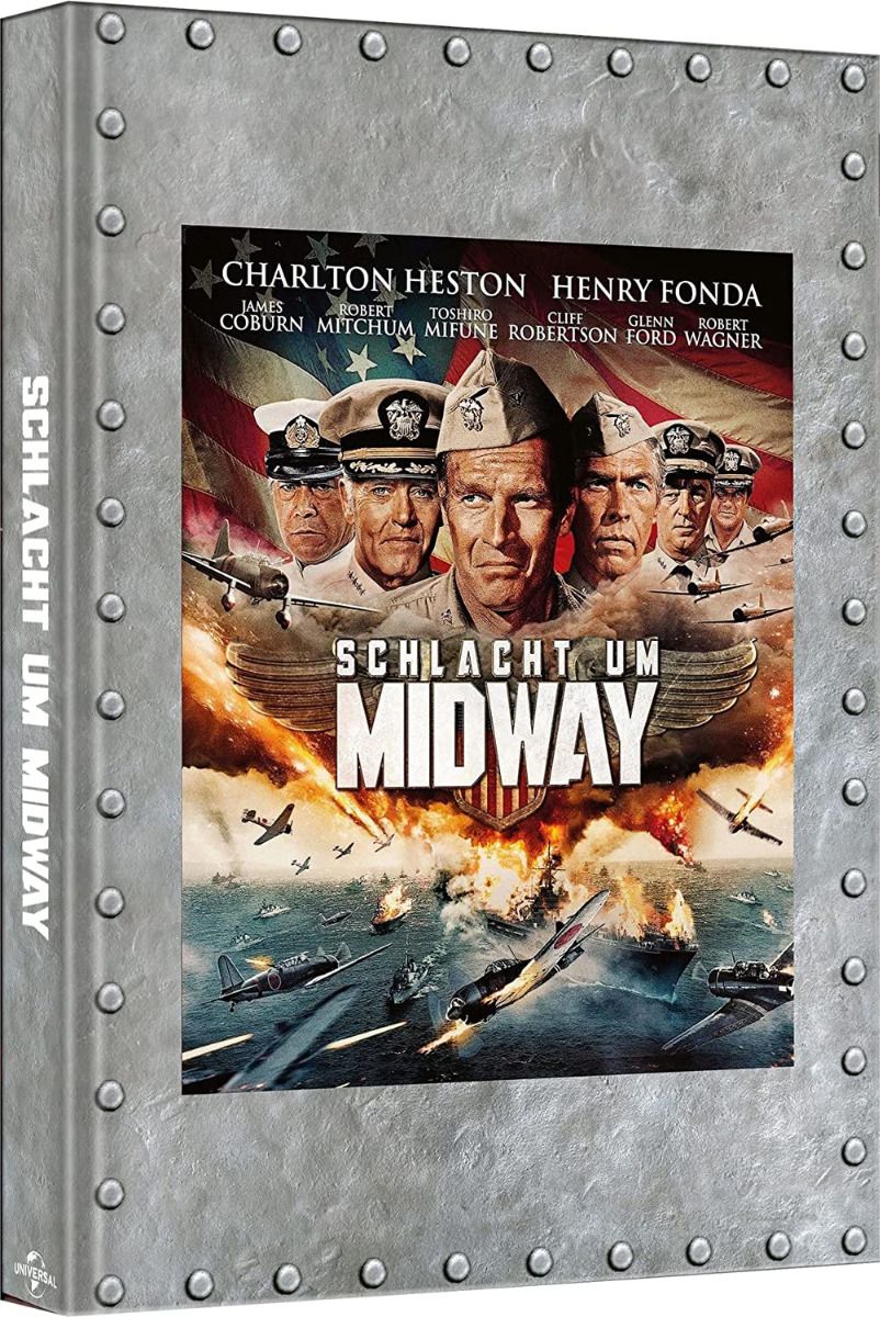 Schlacht um Midway - Cover C - Mediabook (Blu-Ray+DVD) - Limited 333 Edition