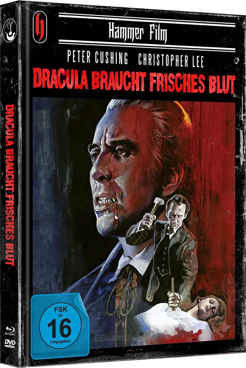 Dracula braucht frisches Blut - Cover B - Mediabook (Blu-Ray+DVD) - Limited Edition