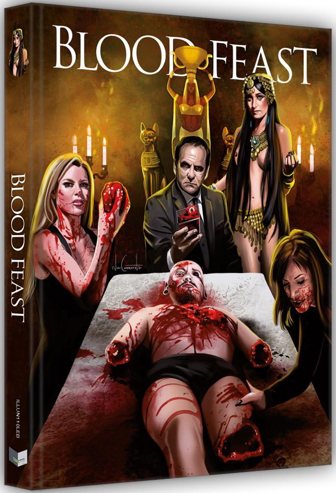 Blood Feast - Blutiges Festmahl - Cover B - Mediabook (Blu-Ray) - Limited 333 Edition