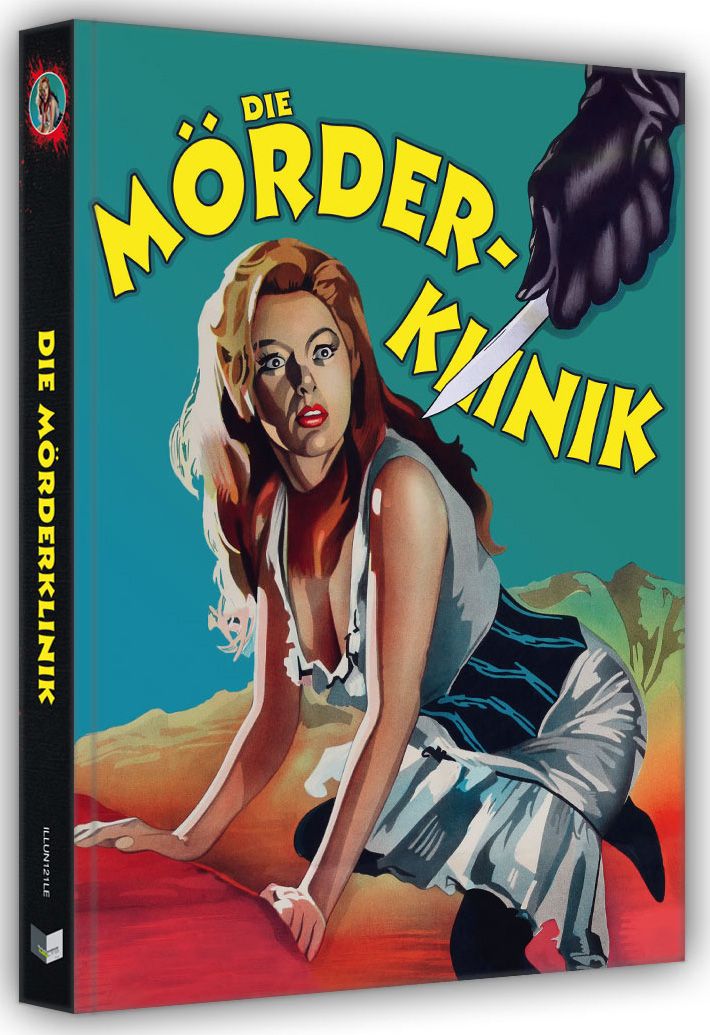 Die Mörderklinik - Mediabook (Blu-Ray) (2Discs) - Limited 333 Edition - inkl. Bonusfilm auf DVD