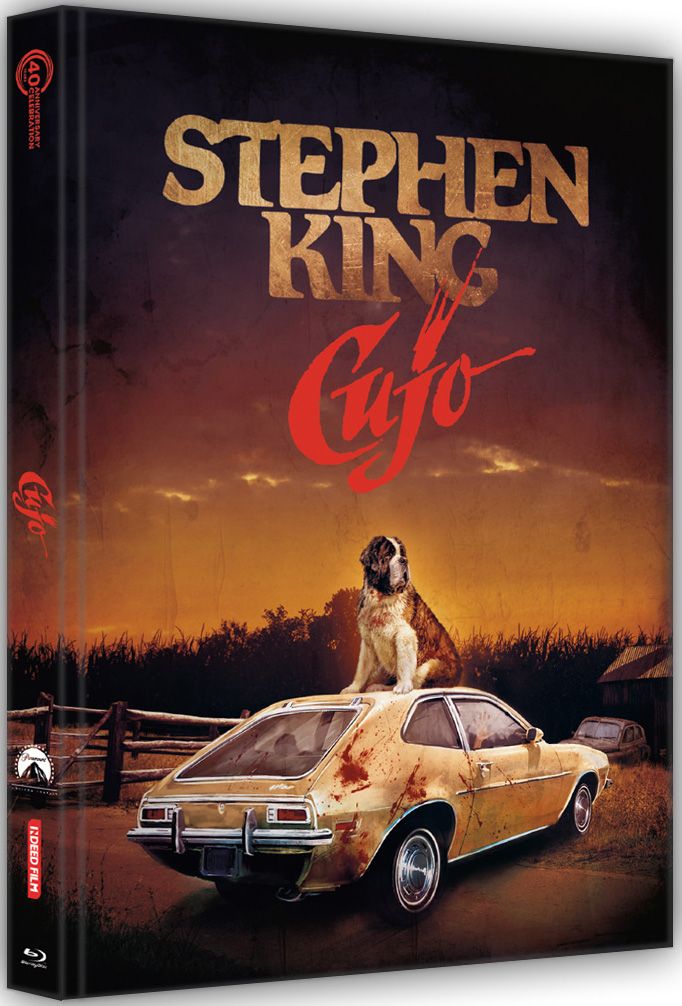 Stephen Kings Cujo - Cover F - Mediabook (Blu-Ray) (2Discs) - Limited 666 Edition - Kinofassung & Directors Cut - Uncut