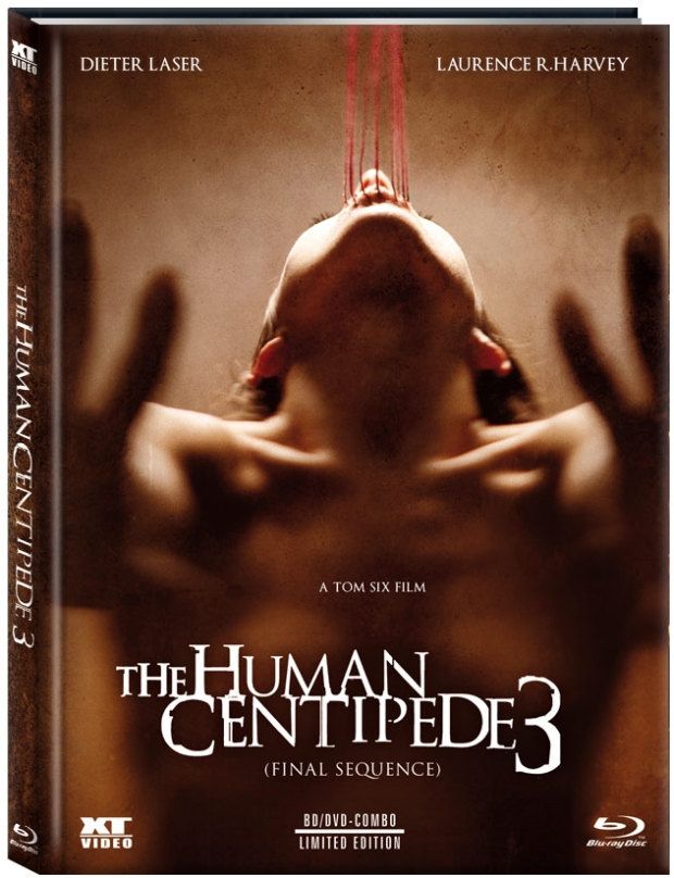 Human Centipede 3, The: (Final Sequence) (Lim. Uncut Mediabook - Cover C) (DVD + BLURAY)