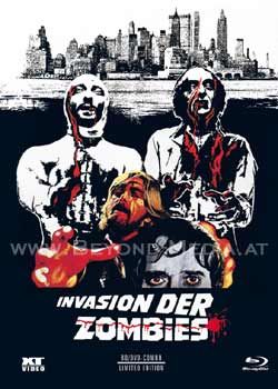 Invasion der Zombies (Lim. Uncut Mediabook - Cover A) (DVD + BLURAY)