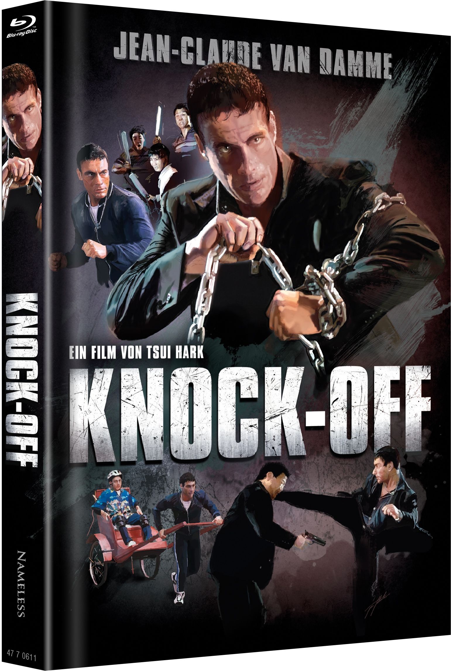 Knock Off - Der entscheidende Schlag (Lim. Uncut Mediabook - Cover C) (DVD + BLURAY)