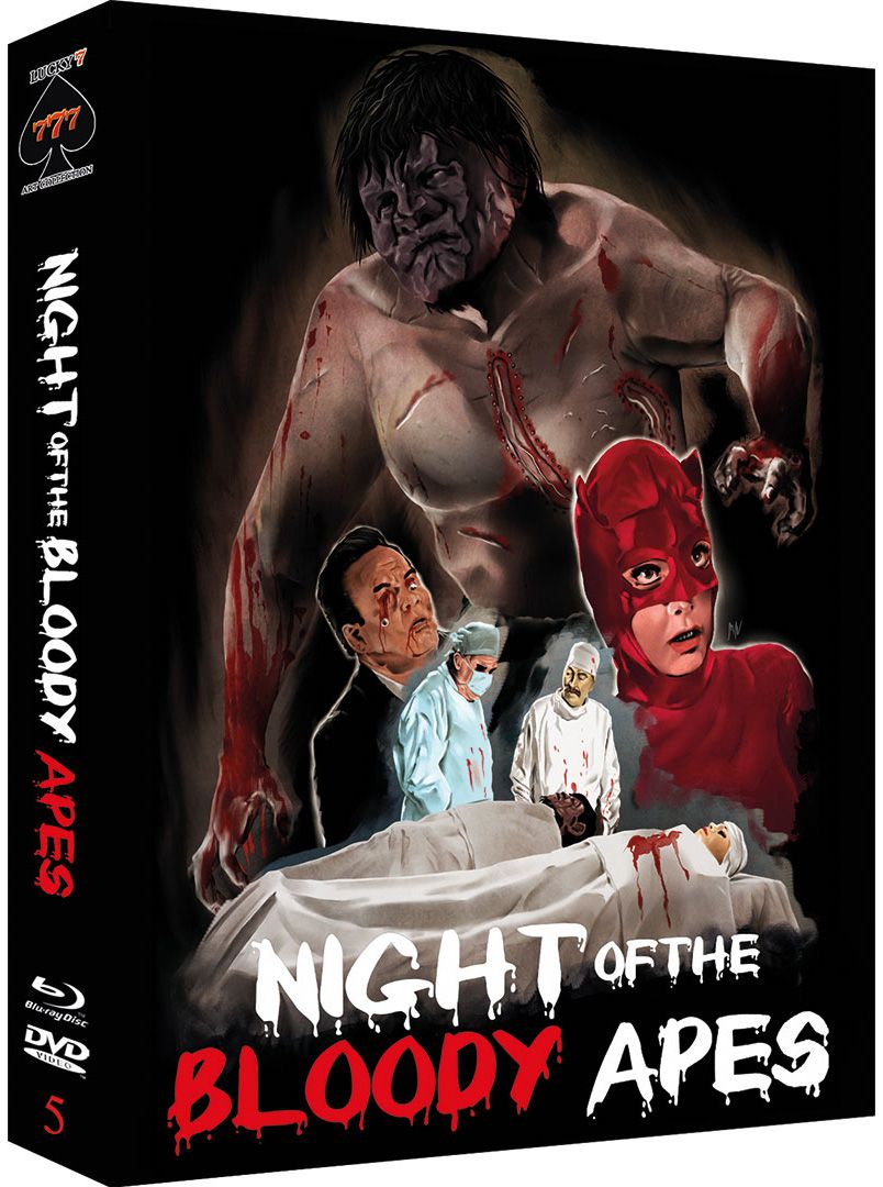 Night of the Bloody Apes (Blu-Ray+DVD) - Limited 777 Edition - Uncut